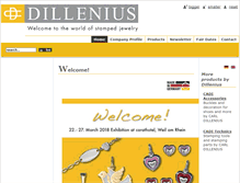 Tablet Screenshot of dillenius.com